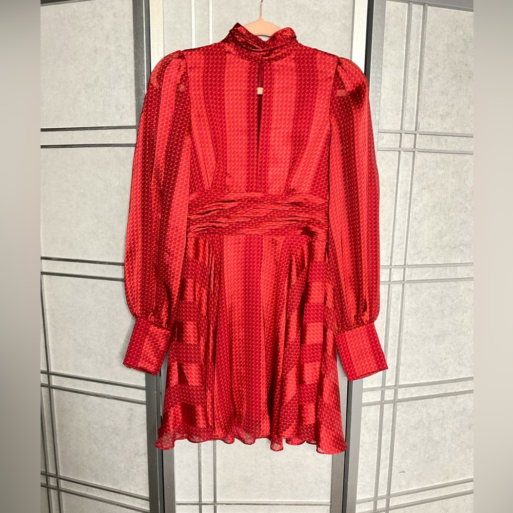 Beautiful Bright Red Mini Dress